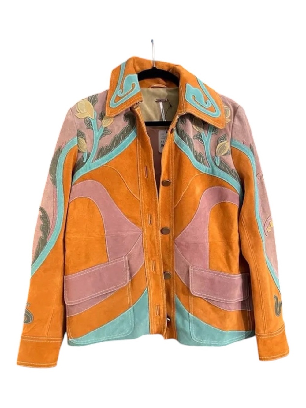 FREE PEOPLE LOVE LOTUS JACKET SIZE XS NWT - Picture 3 of 6